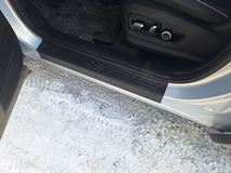 Накладки на внутренние пороги дверей для Chery Tiggo 4 2017-2019, Chery Tiggo 4 2018-, Chery Tiggo 4 Pro 2020-